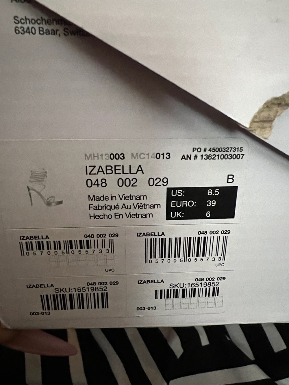 ALDO Silver Crystal-Strap Stiletto Sandals - Picture 3 of 6